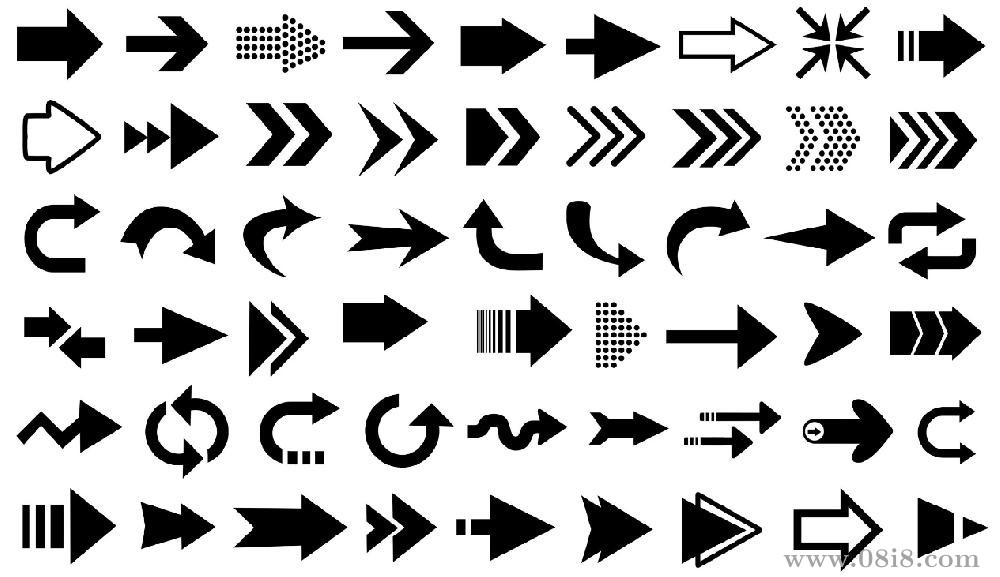 208款PNG箭頭素材