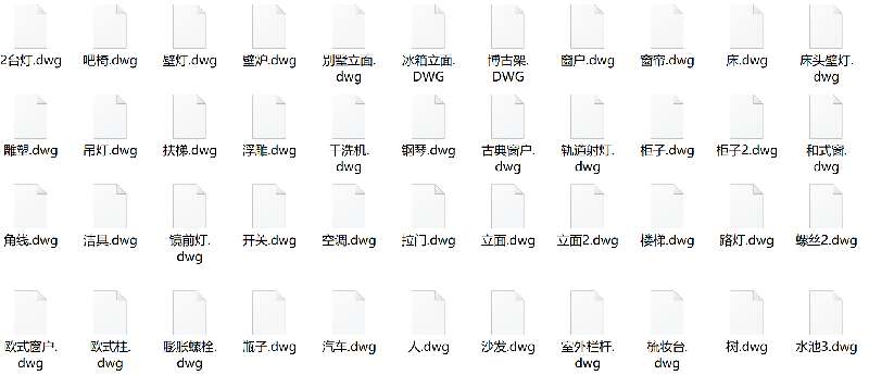 點(diǎn)擊放大 室內(nèi)家裝CAD立面圖庫(kù)大全