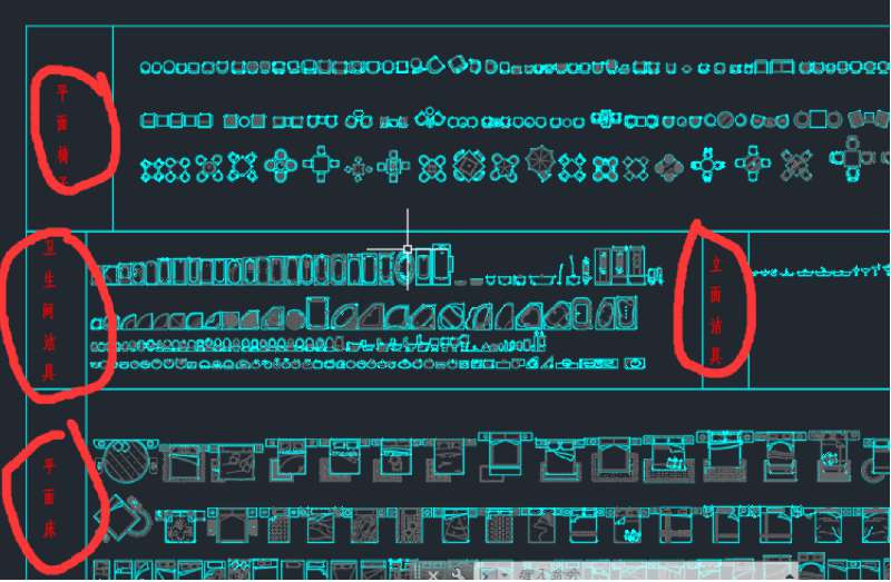 CAD常用平面圖立面圖源碼大全