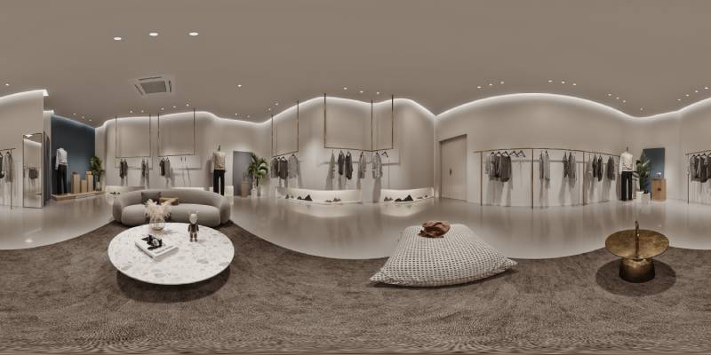 7套服裝店3dmax源碼