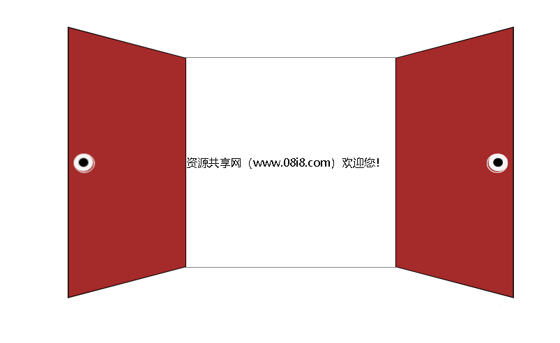 點擊放大 開門動畫(純CSS實現,互動動畫)