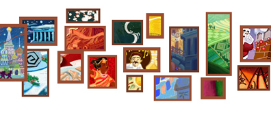 google2010年圣誕節logo動畫設計制作