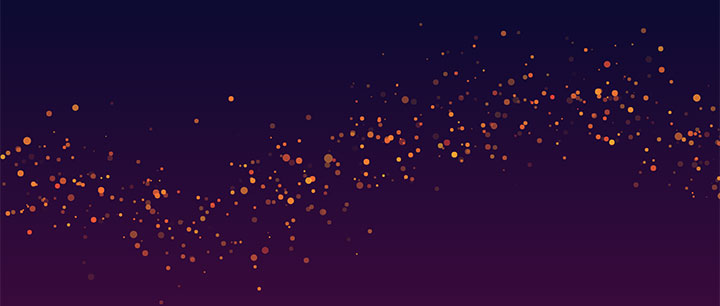 點擊放大 html5 canvas夢幻粒子波浪形流動動畫特效