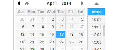 DateTimePicker：jQuery日期和時(shí)間插件