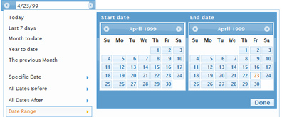 jquery select 多種下拉日期選擇插件