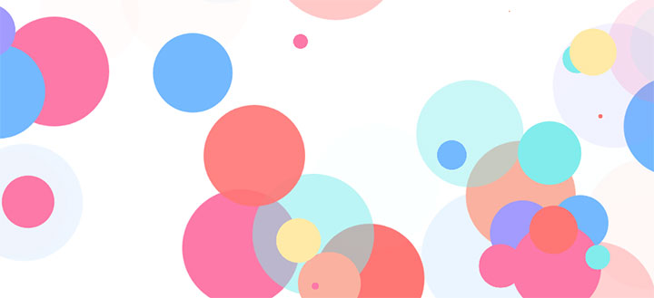 點(diǎn)擊放大 js+css3彩色圓點(diǎn)冒泡背景動畫特效