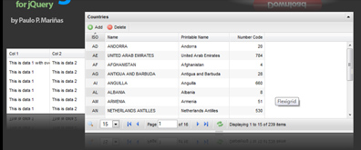 jquery可編輯表格插件