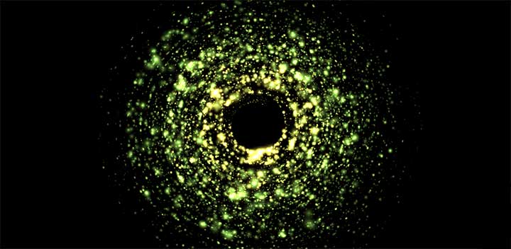 點(diǎn)擊放大 three.js+html5 Canvas酷炫宇宙黑洞粒子動(dòng)畫(huà)特效