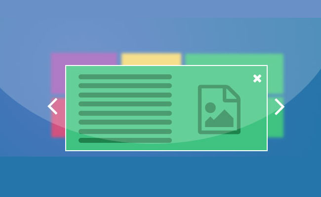 jQuery網格點擊放大為幻燈片切換特效