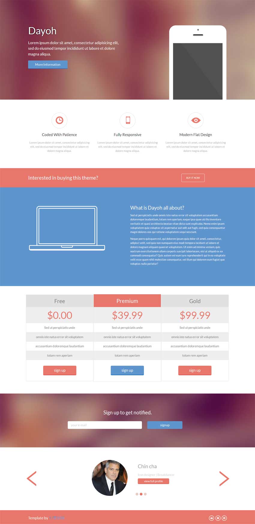 簡單的手機app專題介紹bootstrap單頁模板_html單頁模板