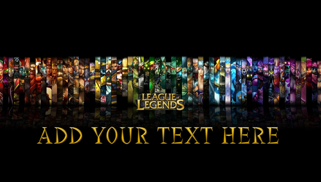 [免費(fèi)]《英雄聯(lián)盟》游戲主題ppt模板