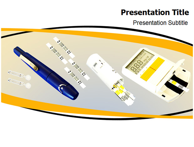 [免費(fèi)]測試儀與試紙醫(yī)療ppt模板